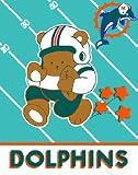 Miami Dolphins Baby Blanket