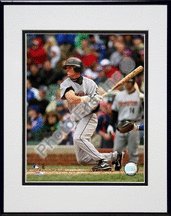 Photofile Houston Astros Craig Biggio - 2007 Batting Action - Matted 8x10 Photo in Aluminum Frame