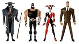 DC Universe Justice League Unlimited Exclusive Action Figure 4-Pack Gotham City Criminals (Clock King, Harley Quinn, Bane and Scarecrow)