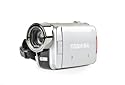 Toshiba Camileo H30 Full-HD Camcorder (SD Kartenslots, 5-fach optischer Zoom, 7.6 cm Touch-Screen Display, HDMI Kabel, USB 2.0) silber