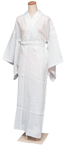 和ごころきもの屋　【夏用】仕立上り　本麻【長襦袢】【Ｓ/Ｍ/Ｌ/２Ｌ】半衿付き 自宅で洗えてラクラク♪　襦袢　麻　本麻襦袢　絽　紗　夏　麻100％　麻襦袢　清涼感　zyuban-asa01