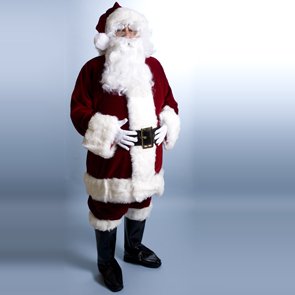 XXL Ultra Velvet Santa Suit