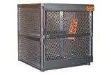 Aluminum Horizontal Gas Cylinder Cabinet - 4 Cylinder Capacity