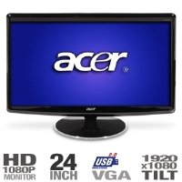 Acer D241HBMI 24-Inch LCD Monitor - Black