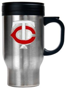 Minnesota Twins Stainless Steel Travel Mug