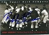 Bobby Thomson Autographed/Hand Signed 1994 BAT Upper Deck baseball card Shot Heard Round The World C