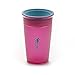 Translucent Wow Cup with Freshness Lid - 9 oz - Pink/Teal - 2 Count