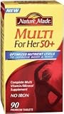 NATURE MADE MULTI 50+ FOR HER WOMENs VITAMIN 90 TABLETS (EXP:02/2010) NEW Formula!