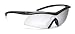Remington Safety Glasses - T-10 True Jr. / Frame: Black Lens: Clear