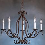 Kichler Tannery Bronze Portsmouth Chandeliers Mid Sized