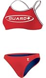 Tyr Guard Dimaxback Workout Bikini Female Red Medium