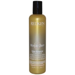 Redken Blonde Glam Color Enhancer Perfect Platinum Hair Coloring Products