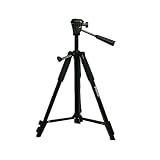 Search : Vivitar VPT 2457 57" Tripod with 3 Way Fluid Pan Head and Bubble Level