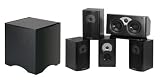 Atlantic Technology 5.1 Channel Speaker System with 100-watt Subwoofer