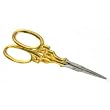 Small Gold Scissors Thread Cutting Beading Sewing Tool