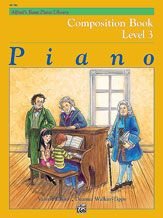 Alfred 00-18104 Alfred s Basic Piano Course- Composition Book 3