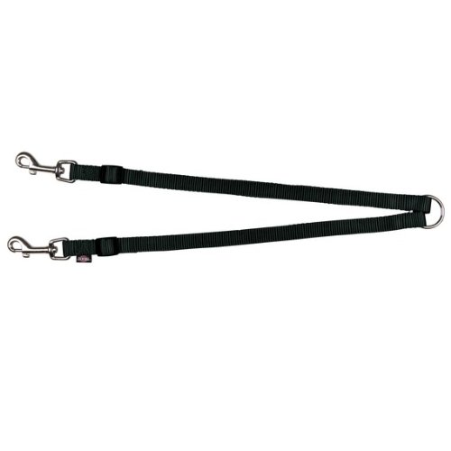 Trixie 20111 Premium Koppel, XS-M: 40-70 cm/15 mm, schwarz Preisvergleich