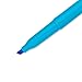 Paper Mate Intro Micro Chisel Tip Highlighters, 12 Blue Highlighters (22710)