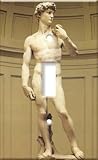 Michelangelo's David Switch Plate - Single Toggle