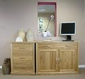 Hidden Home Office Oak Workstation