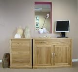 Hidden Home Office Oak Workstation