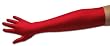 Matte Satin Gloves, 19" Long, Over the Elbow in Assorted Colors