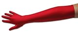 Matte Satin Gloves, 19" Long, Over the Elbow in Assorted Colors