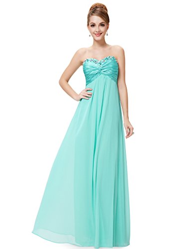 Ever Pretty Sweetheart Neckline Rhinestones Crystal Beads Prom Dress 09568