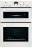 60cm Built In Double Oven White (ZOD330W_WH)