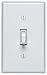 Leviton 6641-W 600W Incandescent Toggle Dimmer, Single-Pole, White