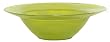 Colorful Recycled Art Glass Large Banana Yellow Saturn Bowl 14"D, 4"H