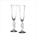 GORHAM AMORE DOVES CHAMPAGNE TOAST FLUTES WEDDING GIFT