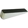Shepherd Hardware 3314 Designer Satin Nickel Door Wedge with Non-Skid Rubber Base Grip