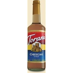 Torani Cheesecake Syrup, 750 ml by Torani