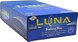 Luna Nutrition Bars, Blueberry Bliss, 1.69-Ounce Bars (Pack of 15)