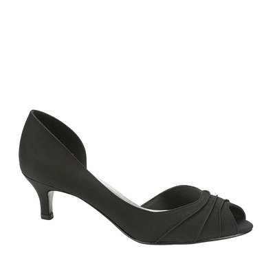 Women's Abby Pumps in Brown Color: Black, Size: 12, Width: W (Wide)