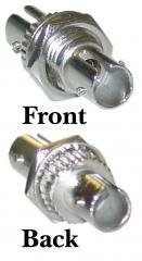 ST / ST, Simplex, Metal Housing, Fiber Coupler. Fiber Optic Cable / Adapter, Fiber Optic Cable / Adapter
