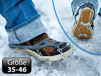 Semptec 1 Paar Schuhketten für alle Schuhe, bis max. Schuhgröße 43