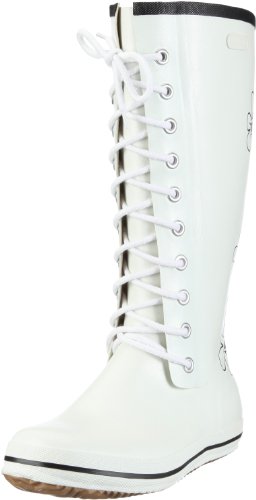 Viking RETRO FLOWER 1-246-102, Damen, Stiefel, Weiss (white/black 102), EU 42