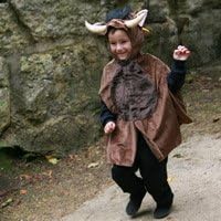 Monster - Kids Costume 4 - 8 years by Deb Darling Designs