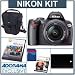 Nikon D40X Digital Camera w/18-55mm f/3.5-5.6G ED II AF-S DX Lens - 1 GB SD Memory Card, Spare EN-EL9 Lithium-Ion Battery, Lowepro Holster-Style Case, 2 Nikon DVDs on Photography