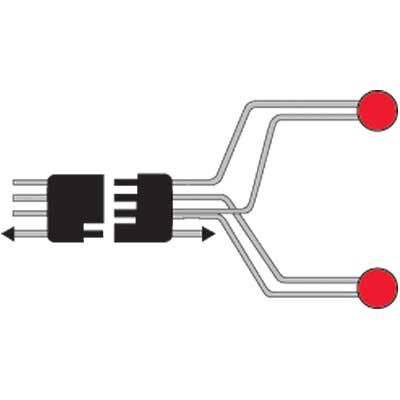 Peterson Mfg. Split Trailer Harness Accessory Kit - 4-Wire, 25Ft.