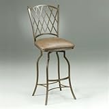 Pastel Furniture AT-219-26-AR-649 Atrium Swivel Bar Stool, Autumn