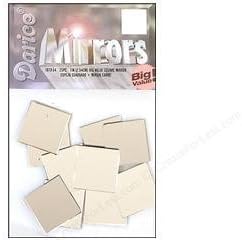Darice Mirrors - 1" Square, 25/pk