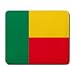 Benin Flag Mouse Pad