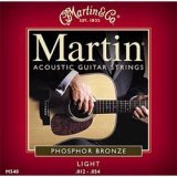 Martin M540 Phosphor Bronze Acoustic Guitar Strings (Light)