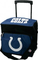 Indianapolis Colts NFL Rolling Collapsible Cooler - Holds 32-40 Cans