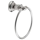 UPC 034584000040 product image for Moen YB9886CH Waterhill Towel Ring, Chrome | upcitemdb.com