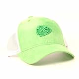 Kansas City Chiefs Light Green Tonal Woman's Snap Back Hat