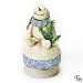 Demdaco Peanut Gallery Snowman Box let it snow!